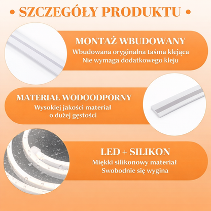 Trunklyy LED 4m - Kompletny zestaw do zamontowania w bagażniku